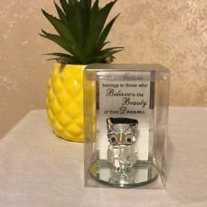 COPY - Graduation Owl Glass Figurine